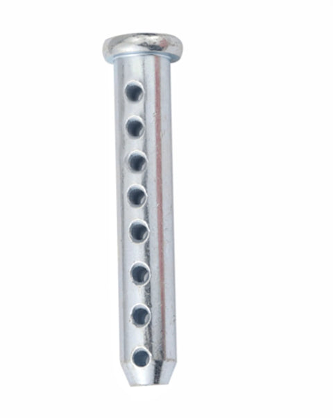 Built Tough 8 To 20 Pack Adjustable Clevis Pins Set With Flat Head And Multi Hole Side For Quick Length Trim M8x50 Zinc Coated Alloy Steel Hitch Pin Kit