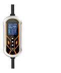 No Sweat Highway Ready Portable Type 2 EV Charger 11KW 16A with display screen, 5 meters cable for home and travel.