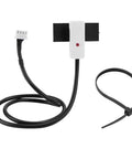High Stability 24V Water Level Controller Sensor with Anti Interference Design, cable, and zip tie for reliable tank monitoring