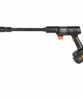 Cordless Pressure Washer 652 PSI 1 GPM Brushless Motor Rechargeable 4Ah Battery Powered Handheld Washer Gun With Charger Six In One Nozzle