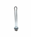1500W 120V Water Heater Element Screw In Type Low Watt Density UL Listed in front view, designed for 10 inch minimum tank diameter.