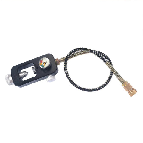 High Pressure PCP Paintball HPA Tank Fill Station With DIN Valve Scuba Adapter 4500psi Quick Disconnect 8mm 0.5m Hose