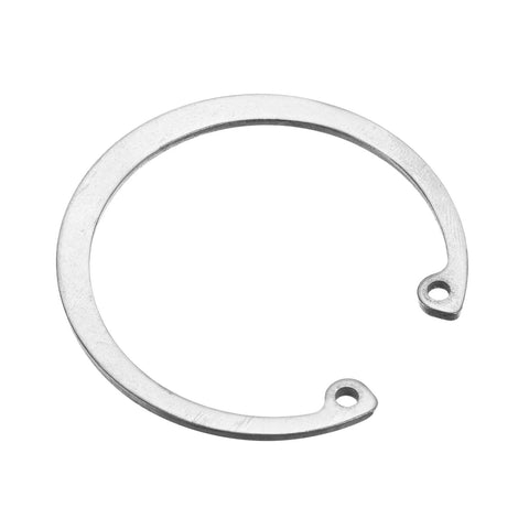 Five Pcs 62mm Internal Retaining Ring Circlip Set, 304 Stainless Steel Internal Snap Rings C Clips for Grooved Shafts and Studs