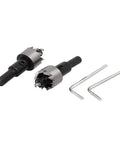 Tough As Nails 19mm Hole Saw Kit With 65mm Length And 15mm Cutting Depth, HSS Spring Loaded Twist Drill Bits, Hex Wrenches