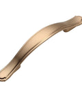 Six Pack 3 Inch 76mm Champagne Bronze Cabinet Pulls Heavy Duty Solid Metal Handles For Kitchen Cabinets Drawers And Bathrooms Durable Rust Proof