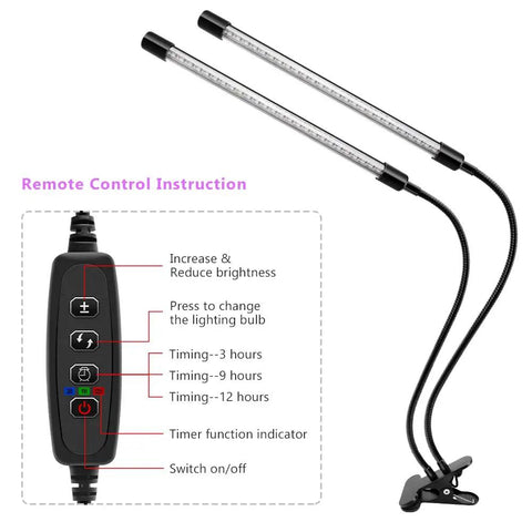 Lit Dual Head LED Black Light 20W UV Fixture With Clamp USB Powered 395 To 405 Nanometers Gooseneck Lamp For Blacklight Parties Stage Lighting Resin Curing 3D Printing Glow In The Dark
