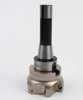 R8 Face Mill 80mm 90 Degree Cutter With Four Slot Pro Grade High Efficiency Multiedge Milling Arbor 7/16-20UNF Thread Shank