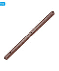 Hella Smooth 12 Inch Drawer Slides 8 Pack Plastic Guide Rails Side Mounted showing a single brown plastic guide rail.