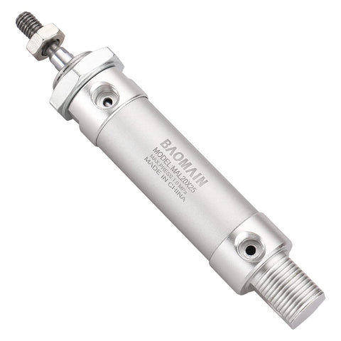 20X25 Mini Pneumatic Air Cylinder With 0.79 Inch Bore And 0.98 Inch Stroke Built Tough Aluminum Body For Industrial Automation