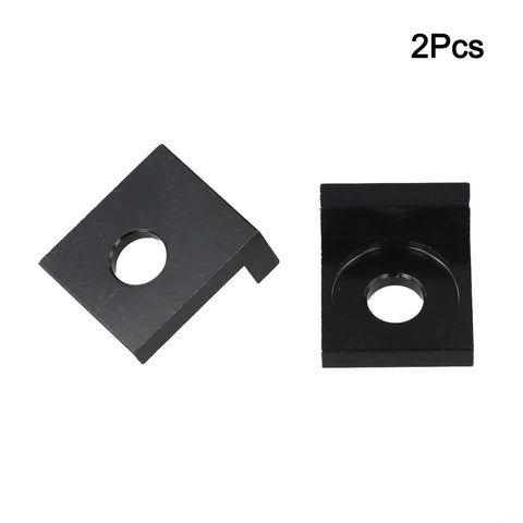 Cnc Aluminum Chain Slack Adjuster Tool For Dirt Bike Mini Bike Atv And Go Kart Keeps 49Cc 66Cc 80Cc Engines Rolling Smooth Prevents Slip And Saves Sprocket Life, 2 black blocks
