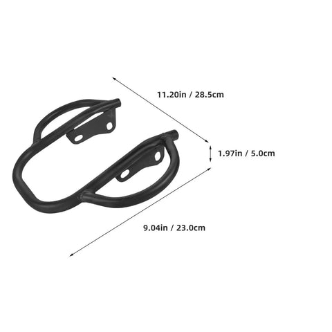 Rear Swingarm Assembly For ATV And Motorcycle Iron Metal Frame With Reinforced Structure Sturdy Black Swingarm For 150 To 250CC Dirt Bike Reduces Chain Wear And Improves Shock Absorption Easy Install Durable Precision Fit With Vibration Dampening For, black iron ATV motorcycle swingarm 11.2in x 9.04in