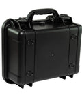 Black carrying case for EVO II V2 Pro 6K Rugged Drone Bundle Built Tough With Weatherproof Frame Extra Batteries Carrying Case Propellers And Pro Quality Stabilized Camera For Cinematic Aerial Shots On Any Terrain.