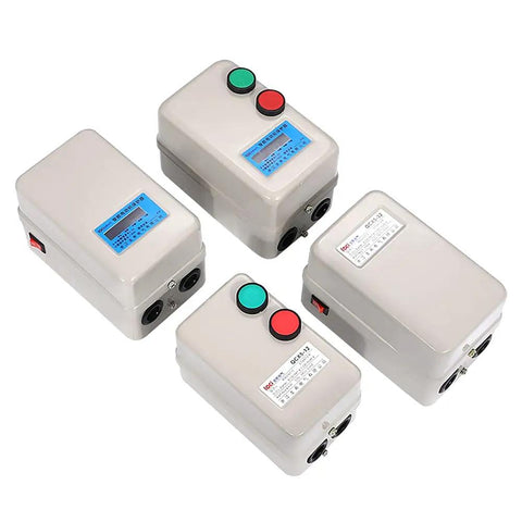Magnetic Motor Starter For Three Phase Motors Seven And A Half Horsepower 220 To 240 Volt With Overload Protection Built In.