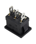 Rocker Toggle Switch Replacement For Manitowoc Ice Machine K-0250 RNS20ATS SD0322AP Units 2007939 black component view