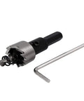 Beefy 18mm Hole Saw Drill Bit Set With 65mm Overall Length, HSS Spring Loaded Twist Bit For Metal Wood Plastic Cutting, Hex Wrench