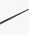 Top-Tier Heavy-Duty Anodized Aluminum Continuous Piano Hinge Full Mortise Design For Rugged Residential Or Commercial Door Refits Quick Diy Fixes Black 83 Inches Long on white background.