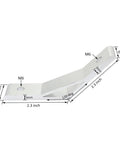 Six Pack 1010 Aluminum Extrusion Corner Brackets For 60 Degree And 120 Degree Joints 1 Inch By 1 Inch T Slot Connectors For 10 Series