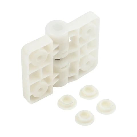 Adjustable Plastic Resin Gate Hinges With 90 And 180 Degree Stop For Outdoor Gates Weatherproof Security Door Hardware For Garden Fence