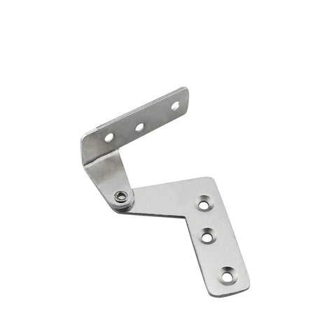 Pair Of 7 Character Chicken Beak 90 Degree Retro Small Cabinet Hinge With Mounting Screws For Furniture Hardware That Secures Cabinet Doors