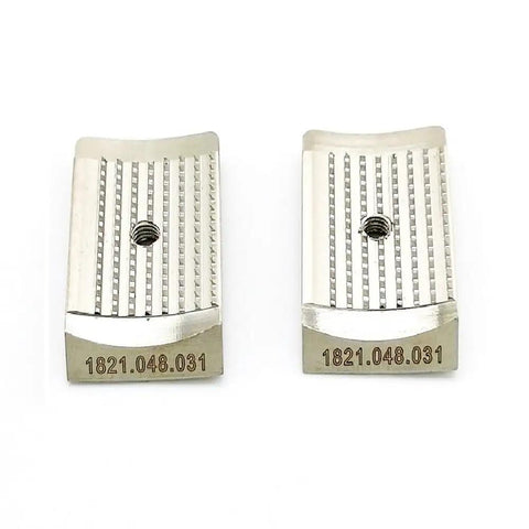Toothed Grippers Plate For BXT3 19 Plastic Electric Strapper Banding Tool Strapping Machine Replacement Part, metal plate