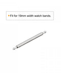 Premium Grade Stainless Steel Watch Band Pins 19mm Single Flange Spring Bars For Strap Swap Watch Fix Kit 200 Piece Bulk single flange spring bar pin