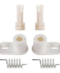 Freezer Door Hinge Replacement Kit For Dometic 3 Way Fridges RM2350 RM2301 RM2330 RM2553 RM2356 With Left And Right Spring Housings And Springs