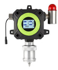 Durable Fixed Ethylene C2H4 Gas Detector Industrial Monitor with 2.4 inch color display and audio visual alarms for safety tracking.