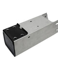 One Piece Left Front Lower Bumper Rail Extension Bracket Fits Tesla Model 3 2017 Through 2021 close-up view showing steel construction.