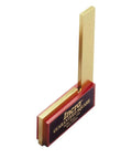 Pro Grade 7 Inch Precision Square For Woodworking And Metalworking, Heavy 1/4 Inch Solid Alloy Body With 3/4 Inch Thick Integrated Handle