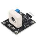 Built Tough Hall Effect Current Sensor Module Packing 100A Overcurrent Protection With Adjustable 3A Steps, compact design.