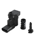 Jeep Fuel Tank Door Latch Actuator Kit With Spring Pin for 2016-2022 Renegade, 2017-2022 Compass, 2018-2022 Grand Commander 2-Pin close-up