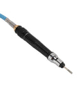 Pro Level Pneumatic Pencil Die Grinder With 3mm Collet And 10 Tungsten Carbide Burrs For Metal Glass Stone Finishing air rotary tool close-up view.