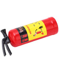 Dope Mini Fire Extinguisher For Rc Cars Real Deal Accessory Lightweight Portable Rig Customizer With Drop In Stickers For Axial Scx10 Wpl Mn Series Models Red on a black background.