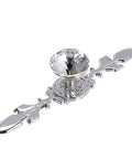 Crystal Glass Diamond Cabinet Knobs With Plates And Screws Sparkly Drawer Pulls For Kitchen Bathroom And Office Decor Easy Install Pack Of 10 Knobs With Plates And 30 Screws Glam Makeover