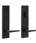 Addy Entry Handle With Philtower Lever For Reversible Left Or Right Hand Doors Low Profile Contemporary Front Door Lock