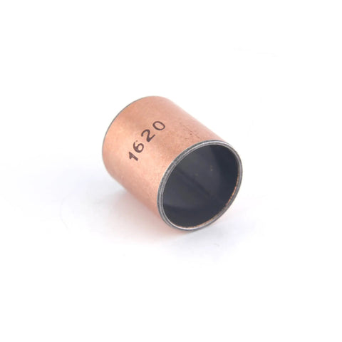 Oilless Bronze Sleeve Bearing 16x18x20mm 4 Pack Heavy Duty With Carbon Steel Base Bronze Sintered Core And PTFE Composite For Low Friction High Wear Resistance And Efficient Heat Transfer, 16x20mm view
