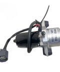 Electric Vacuum Booster Brake Pump For EV Airizo 5E Up28 Direct Replacement, black and silver durable assembly, side view.