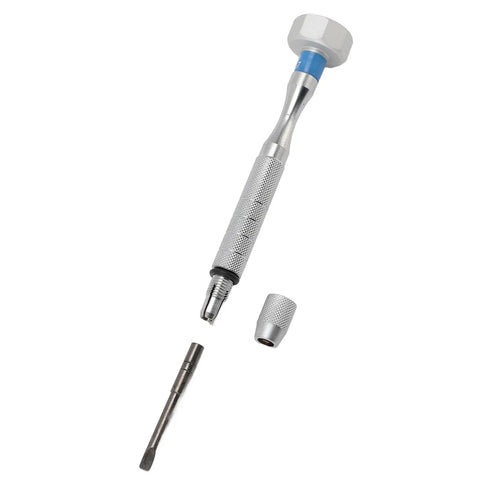Grab And Go Pocket Screwdriver Kit For Eyeglasses, Phones, And Laptops Compact Easy To Clean Mini Repair Tool with removable precision bit