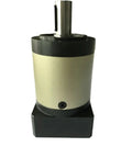 Industrial Grade Planetary Reducer Gearbox For Nema34 Ac Servo Motors With 16 Millimeter Input Shaft Featuring 8 Arcmin Accuracy And 15 To 100 Ratios In A Slim 80 Millimeter Flange Build For Rock Solid Power And Real Bang For Your Buck, showing 80mm gearbox with metallic finish.