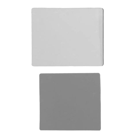 Embossing Mat Set For Die Cutting Machines, Polycarbonate Front Pad And Silicone Emboss Mat, 2-Piece Kit, shown laid flat