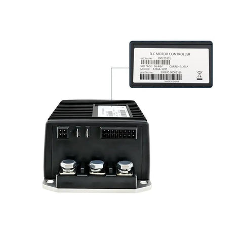 Beefy 275A 48V DC Motor Controller For Golf Carts And Electric Buggies With Overcurrent Overvoltage And Overheat Protection