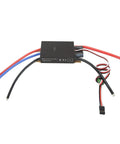 70A Waterproof Brushless ESC With Built In BEC Aluminum Alloy Body Black Finish Snappy Throttle Response for RC Boats