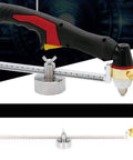 Adjustable Cutting Torch Circle Cutter Jig With Magnetic Base And Roller Guide For Plasma Cutter, Pro Grade Circle Cutting
