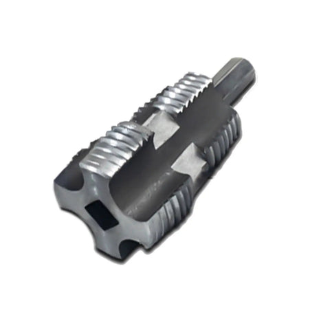 Heavy Duty Electric Drill Thread Tap And Die Set For PVC Water Pipe Repair metal twin tip cutter for 1/2 inch and 3/4 inch PVC tubing.