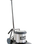 Beast Pro Grade 17 Inch Polisher With One And A Half HP Motor All Metal Construction shown with handle and polish pad