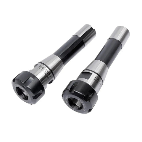 Grab This Top Tier R8 ER Tool Handle For Your Milling Machine With Secure Collet Chuck. Two sturdy R8 ER tool handles for CNC.