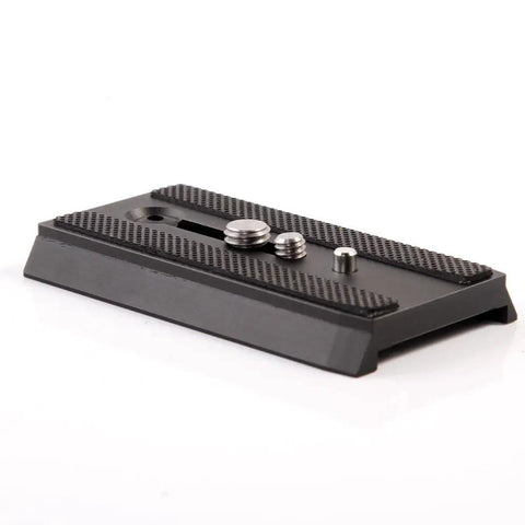 Ultimate Sliding Dovetail Quick Release Plate For RC5 System With 1/4-Inch And 3/8-Inch Screws, aluminum plate in black finish