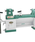 Heavy-Duty Variable-Speed Wood Lathe Workhorse With 3 HP 220V 3-Phase, 20 Inch Swing Over Bed, robust build for shop use