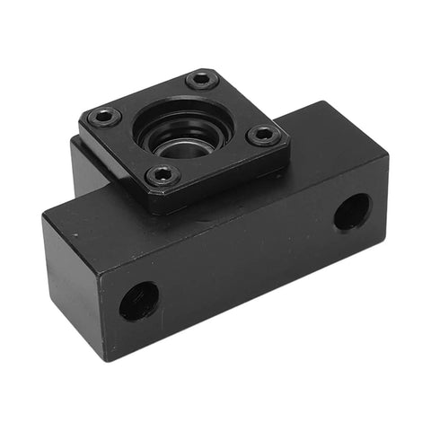 Ball Screw End Support Bearing Block Set for SFU1604 SFU1605 SFU1610 Pro Grade Heavy Duty Ball Screw Support Kit, carbon steel mount