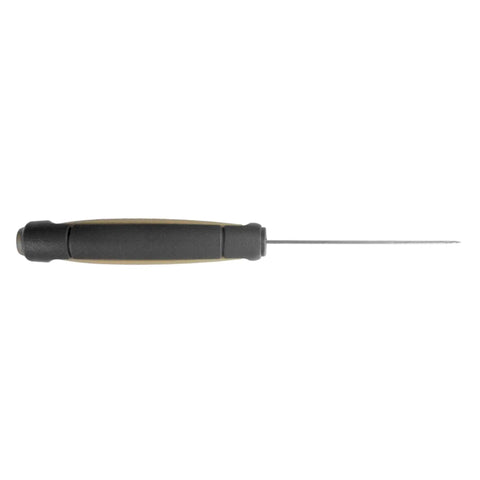 Side view of Craftline Rope Trade Knife With Serrated Stainless Steel Blade And Combi Sheath 3.6 Inch Fixed Blade
